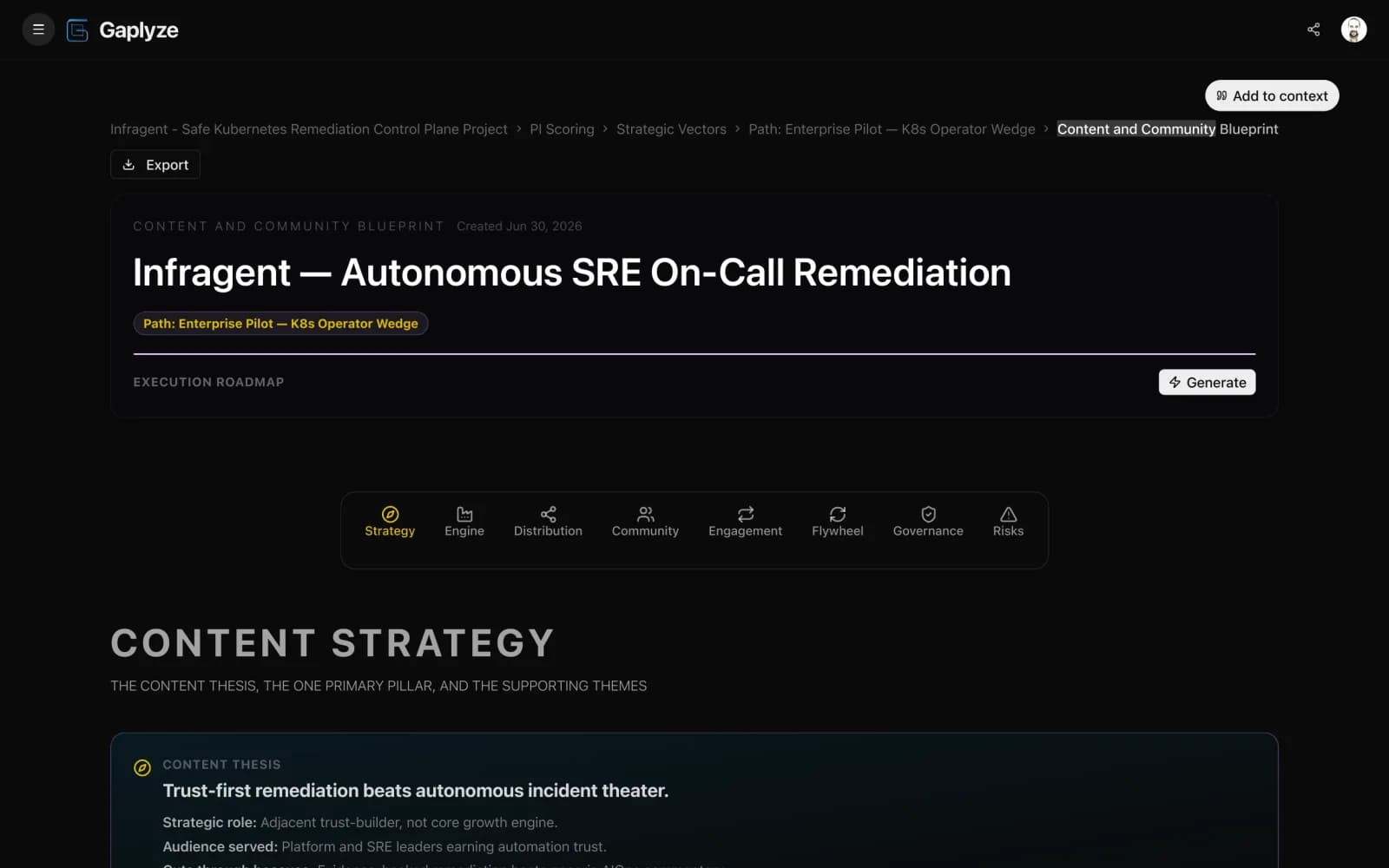 Content & Community Blueprint — System Blueprints · Content & Community