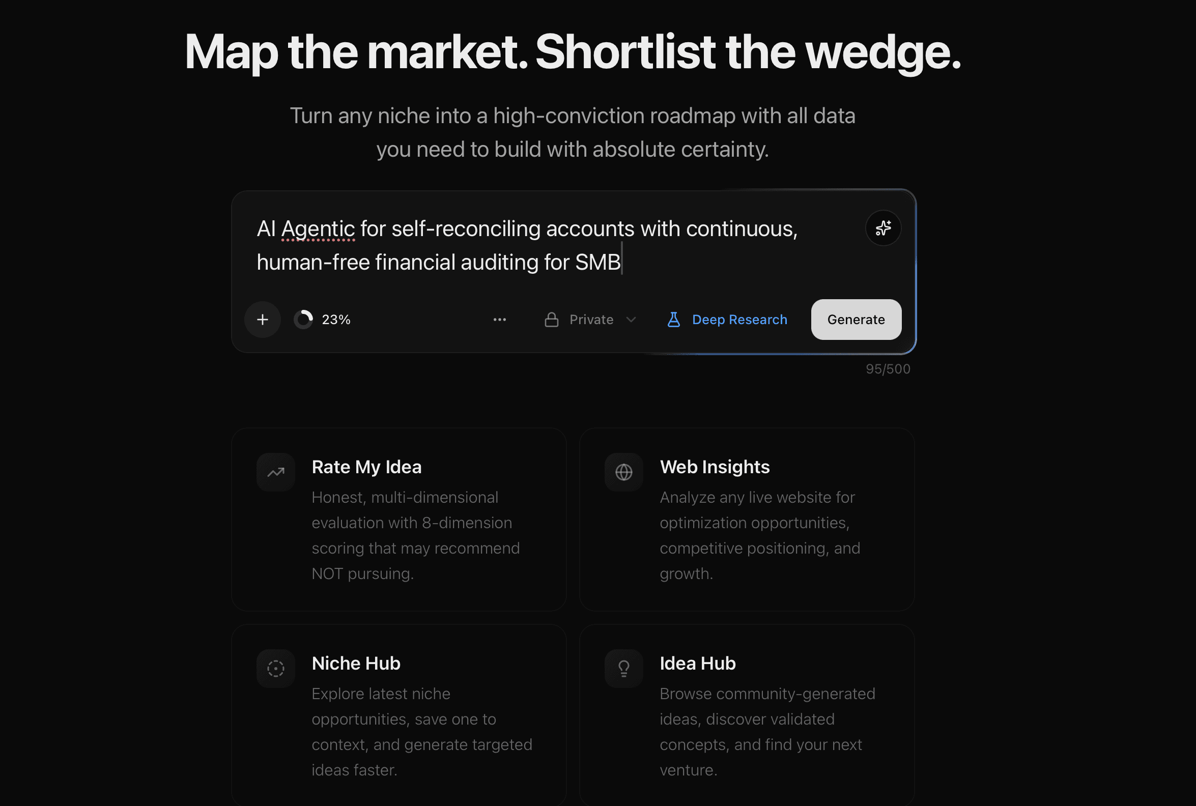 Gaplyze product screenshot